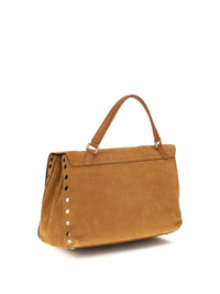 Zanellato Women Postina Jones Suede Top Handle Bag