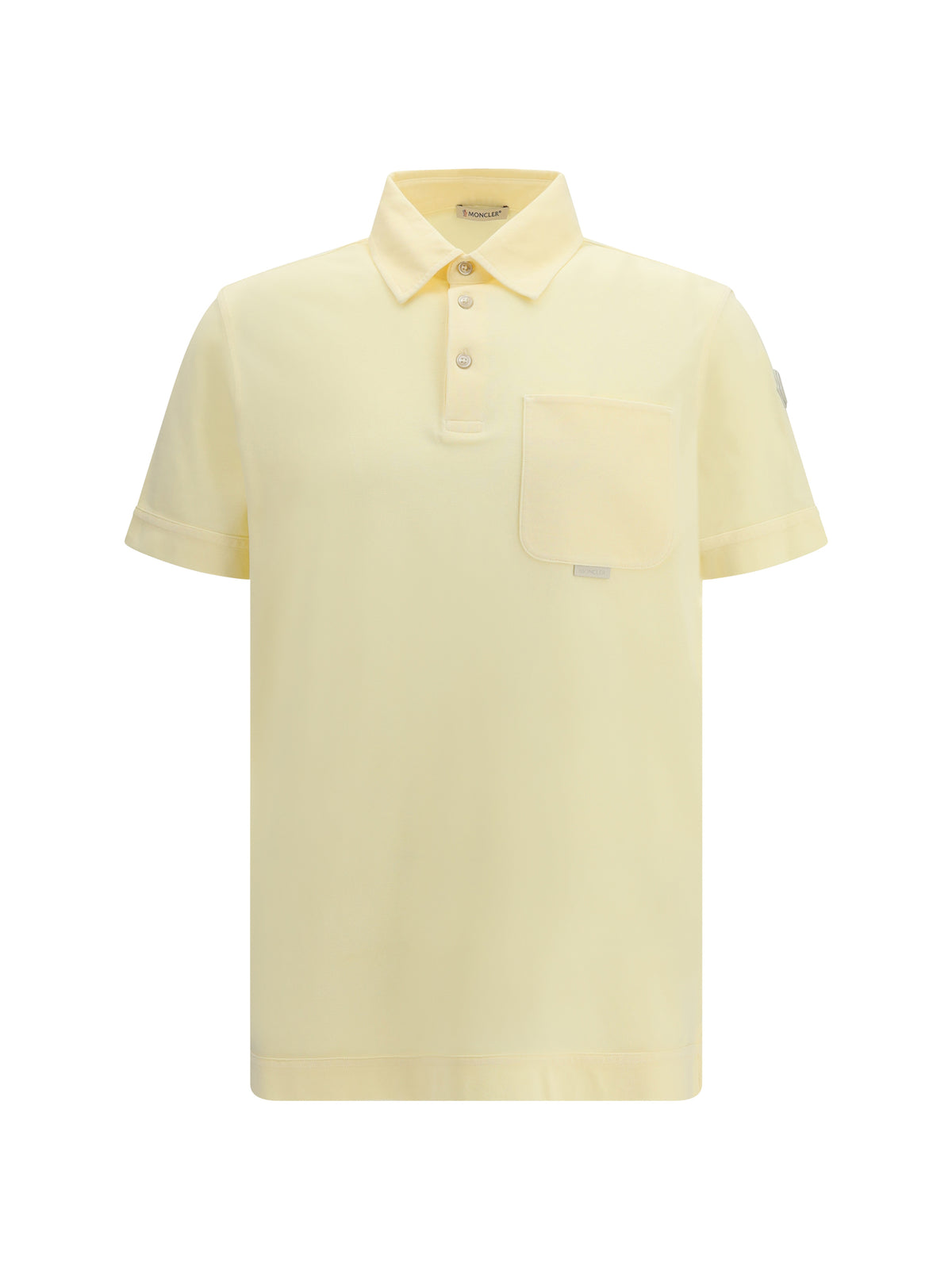 Moncler Men Cotton Piqué Polo Shirt