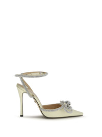 MACH & MACH Mach & Mach Women Satin Pumps