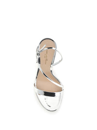 GIANVITO ROSSI Gianvito Rossi Women Manhattan Metallic-Effect Leather Sandals