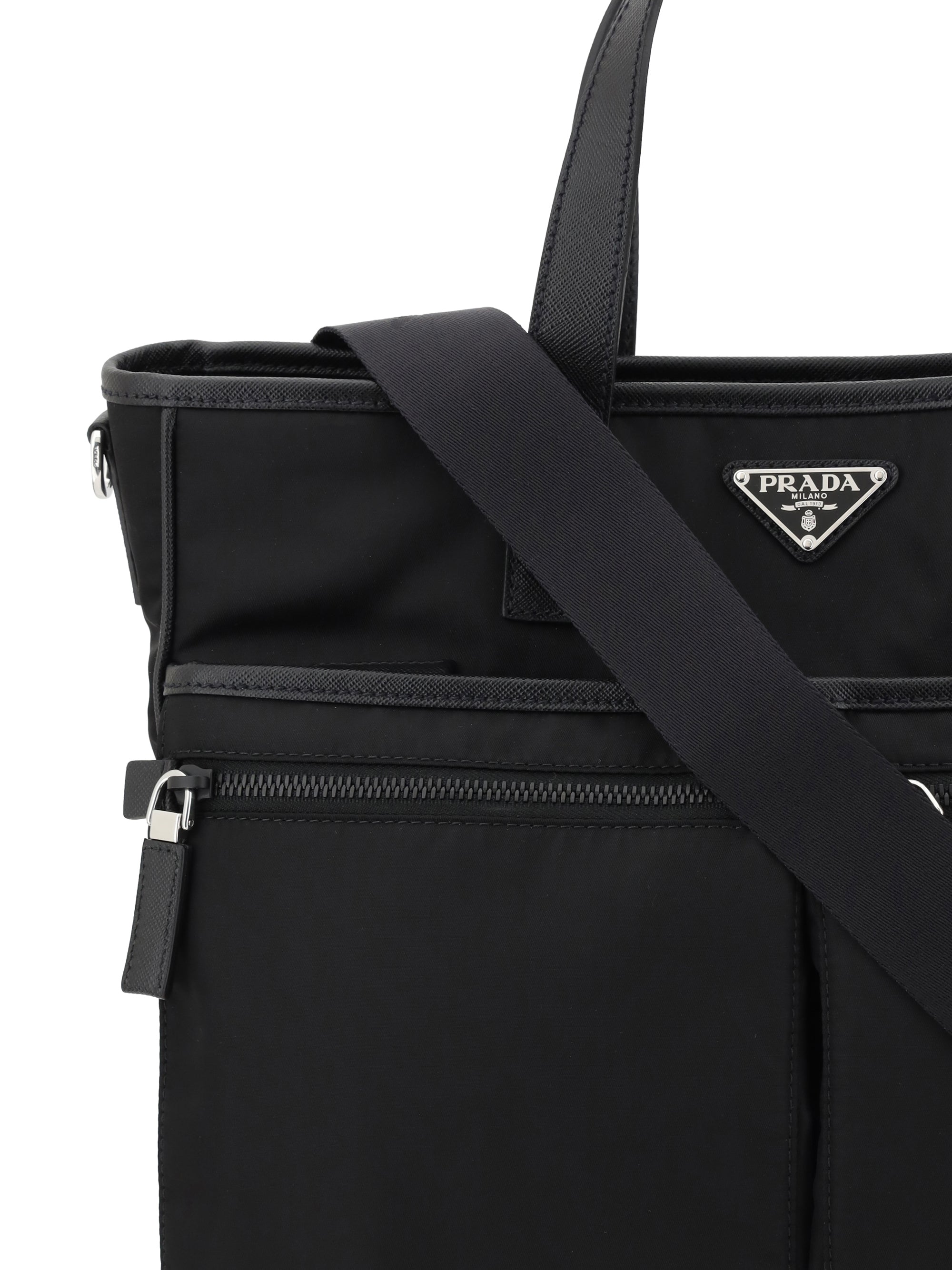 PRADA Prada Men Logoed Tote Bag