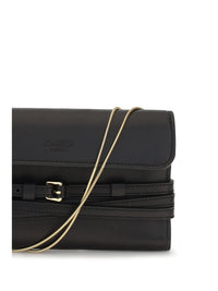 MOSCHINO Moschino Women Leather Wallet With Buckle Detail