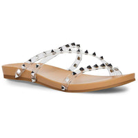 Candy Womens Studded Slide Sandals