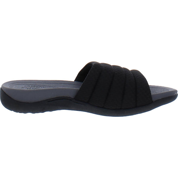 Low Foam Womens Laceless Slip On Slide Sandals