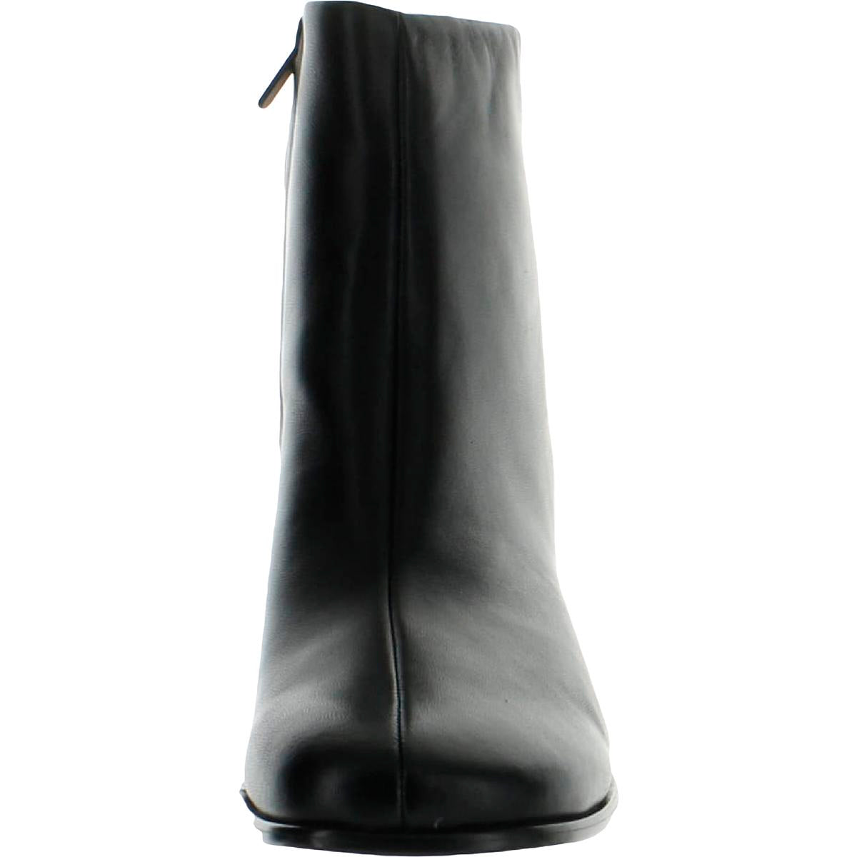 Maggie Womens Zipper Square Toe Ankle Boots