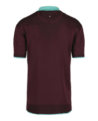 Valentino Valentino Mens Slim Fit Knit Polo Shirt