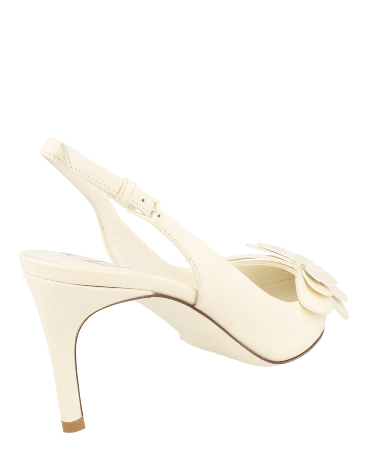 Valentino Valentino Womens Butterfly Applique Slingback Heels