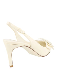 Valentino Valentino Womens Butterfly Applique Slingback Heels