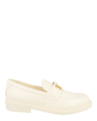 Valentino Valentino Womens VLogo Signature Leather Loafers