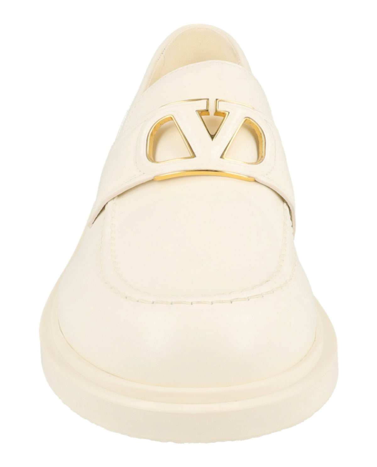 Valentino Valentino Womens VLogo Signature Leather Loafers