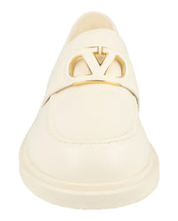 Valentino Valentino Womens VLogo Signature Leather Loafers
