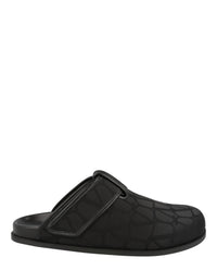 Valentino Valentino Mens Toile Iconographe-Jacquard Mules