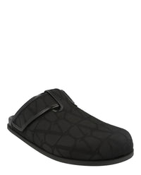 Valentino Valentino Mens Toile Iconographe-Jacquard Mules