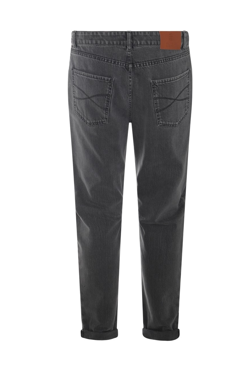 Brunello Cucinelli Mens Trousers In Grey