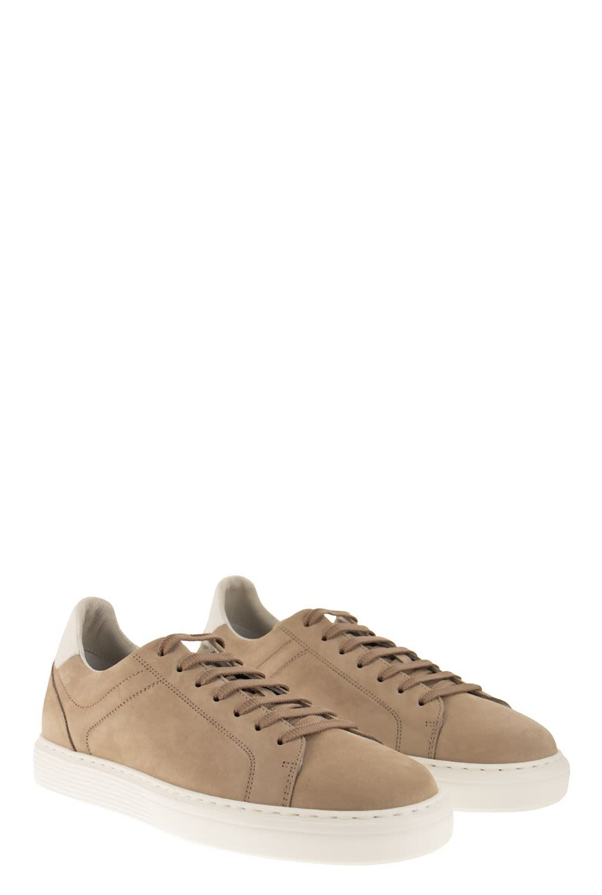 BRUNELLO CUCINELLI MENS SNEAKERS IN BROWN