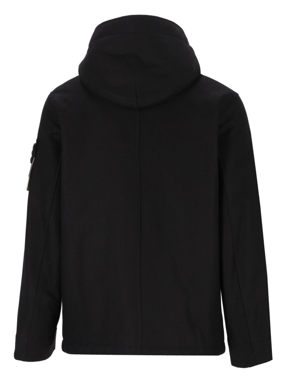 Stone Island Men Cloth Hooded Coat