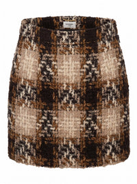Saint Laurent Women Wool-Blend Skirt