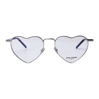 Saint Laurent Saint Laurent Sunglasses Geometric Full Rim, Silver Frame and Silver Mirror Lens SL301LOULOU003