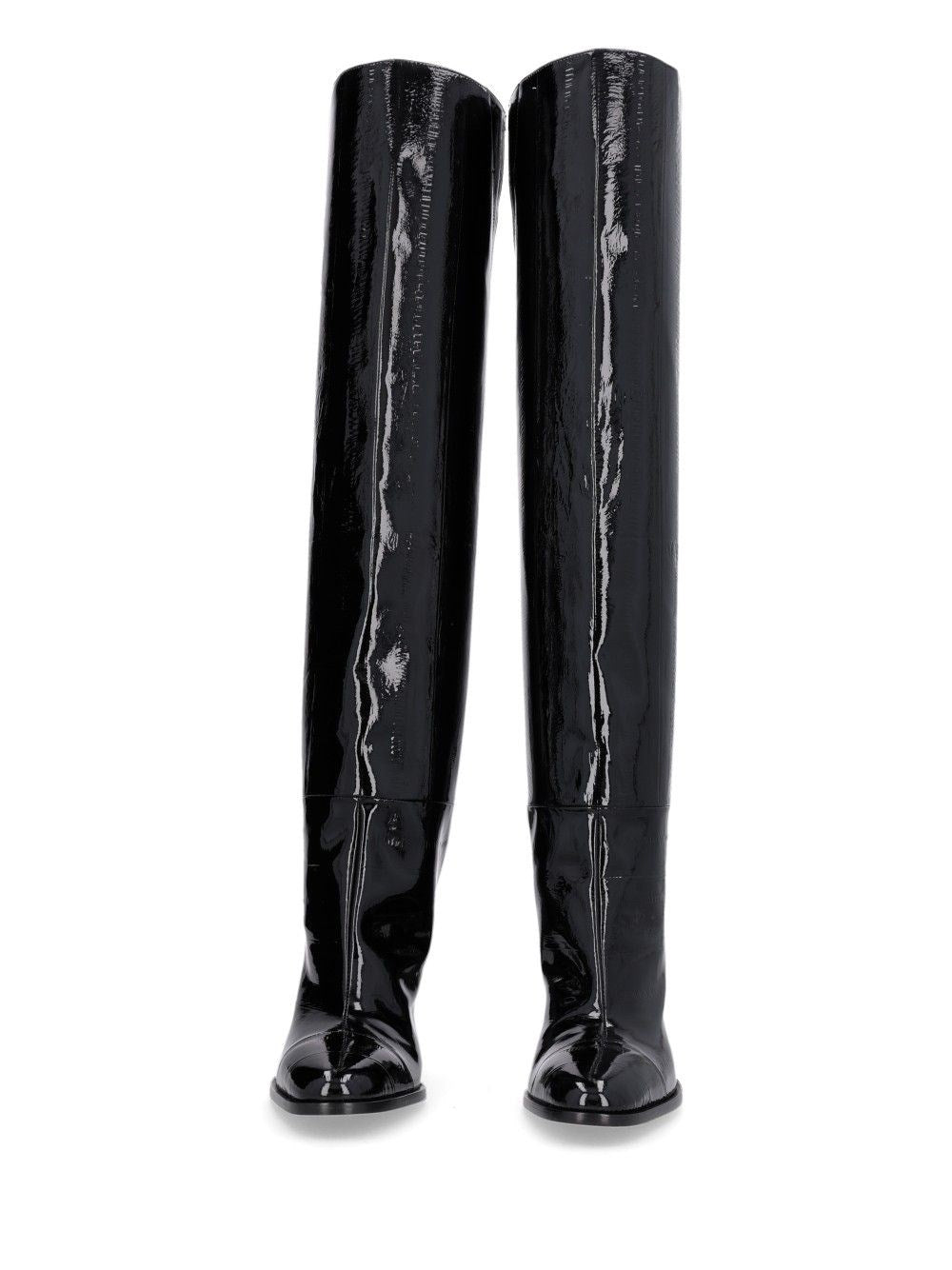Jimmy Choo Jimmy Choo Women Caly Otk 85 Glossy Leather Boots