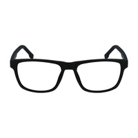 Lacoste Eyeglasses Rectangle Full Rim, Matte Black Frame and Clear Demo Lenses Lens L2887002