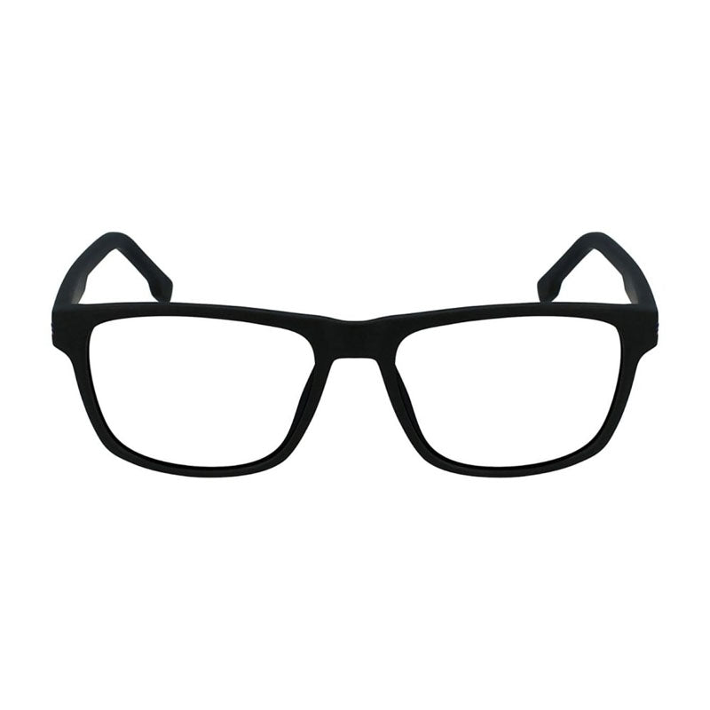 Lacoste Eyeglasses Rectangle Full Rim, Matte Black Frame and Clear Demo Lenses Lens L2887002
