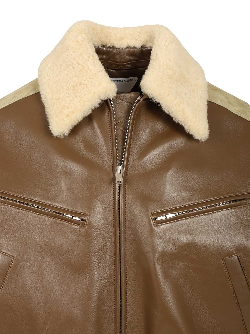 BOTTEGA VENETA Bottega Veneta Men Nappa Leather Jacket