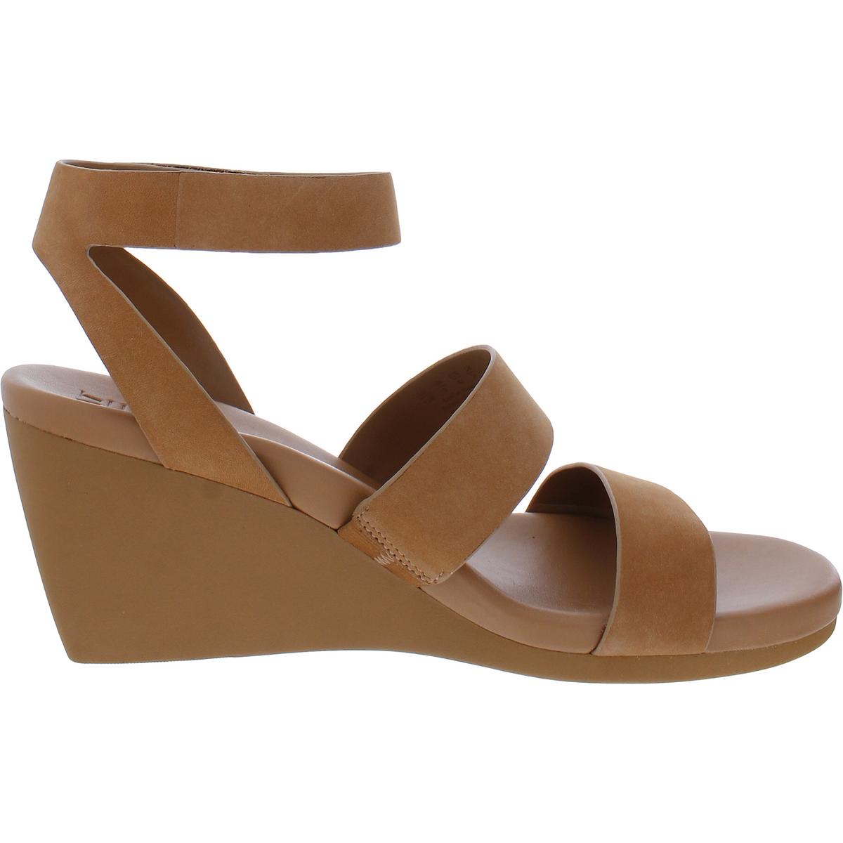 Genn-Ignite Womens Adjustable Ankle Strap Wedge Sandals