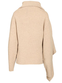 The Attico Women Sweater With Draped Details