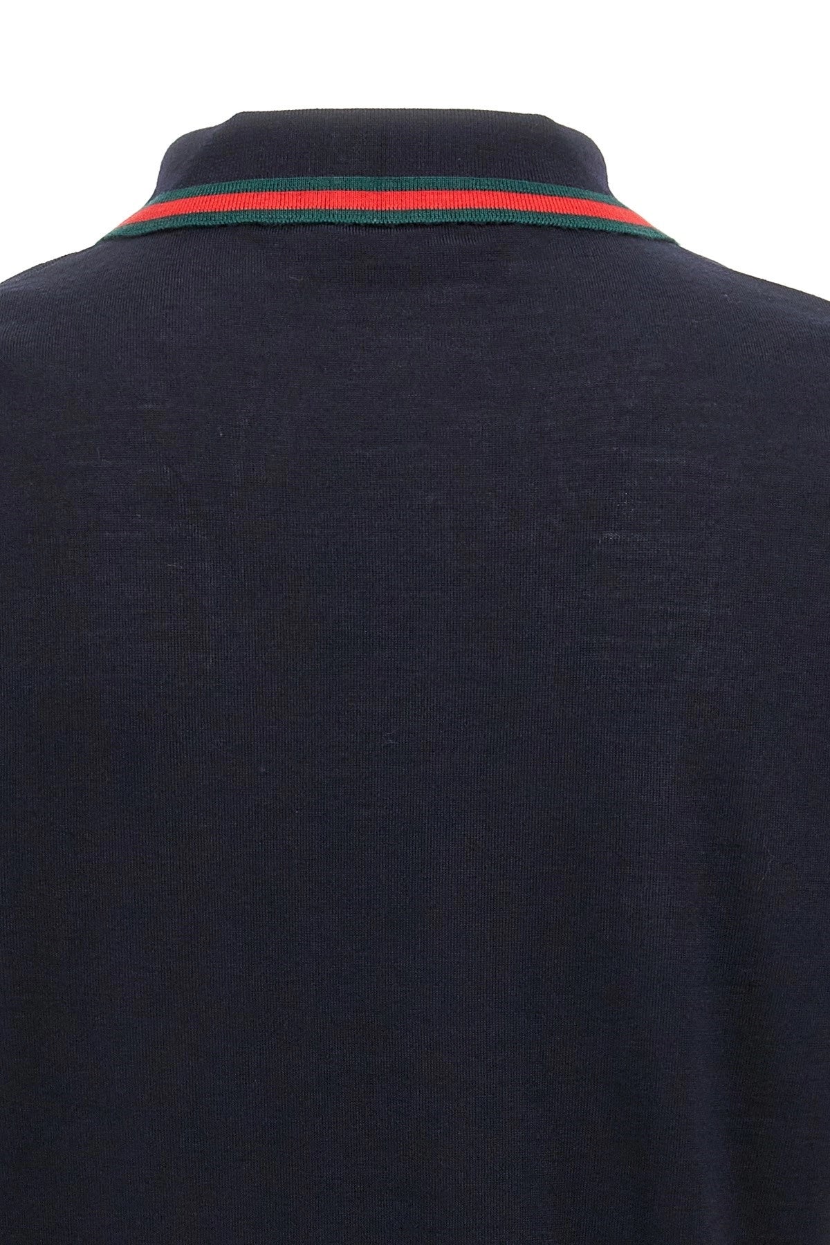 GUCCI Gucci Men Web Ribbon Polo Shirt