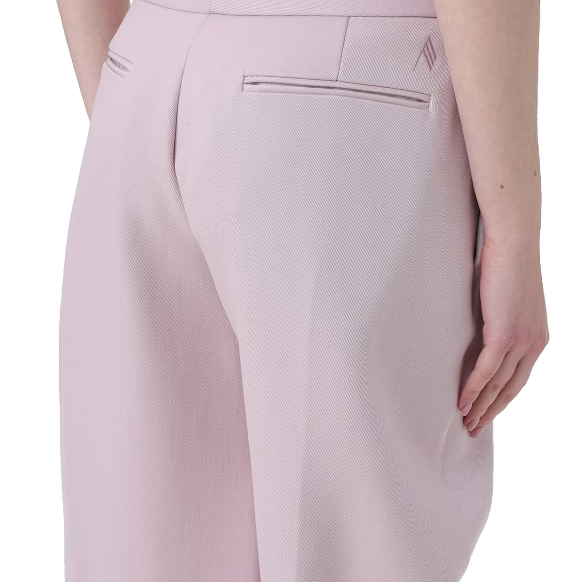The Attico Wool Blend Taloired Pants Women