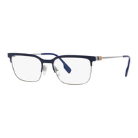 Burberry Burberry Eyeglasses Square Full Rim, Blue Frame and Clear Demo Lenses Lens BE13751003