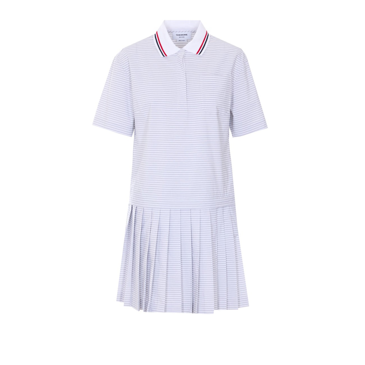 Thom Browne Thom Browne Women 4Bar Mini Polo Dress