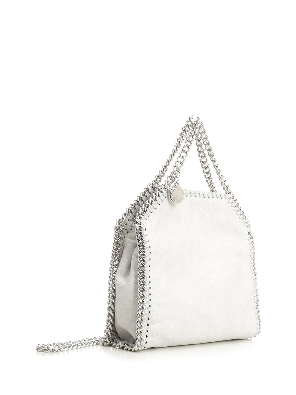 Stella Mccartney Stella Mccartney Women Falabella Tiny Bag Eco Shaggy Deer W/Stainless Steel Chain - Airlite