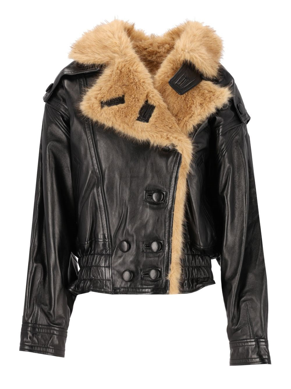 Isabel Marant Women "Valina" Black Leather Jacket
