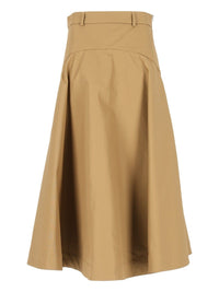 Balenciaga Women Cotton A-Line Skirt