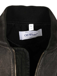 Off-White Men Owr Grad Cot Reg Bomber Black