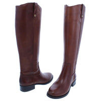 INC Womens Fawne Leather Knee-High Riding Boots