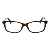 Burberry Burberry Eyeglasses Rectangle Full Rim, Brown Frame and Clear Demo Lenses Lens BE2414D4116
