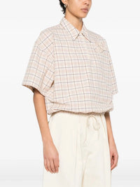 Prada Women Cropped Shirt