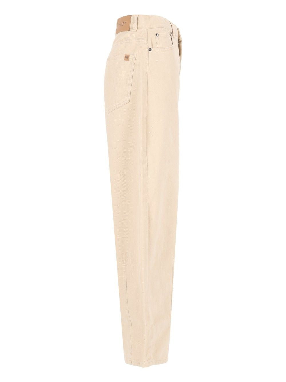 Weekend Max Mara Women Cotton Drill Trousers