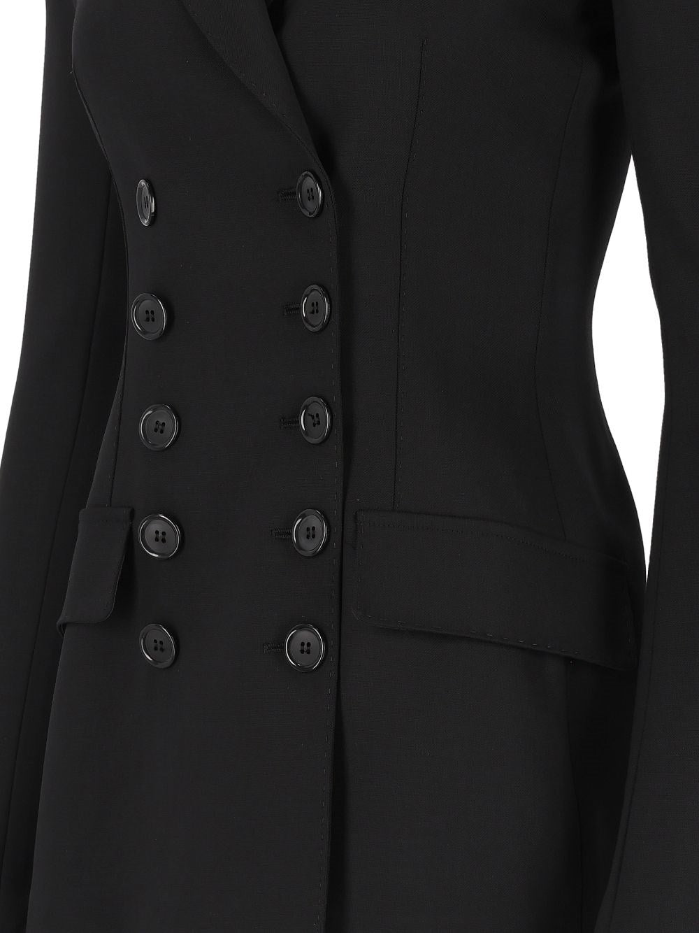 Dolce & Gabbana Women Double-Breasted Stretch Blazer
