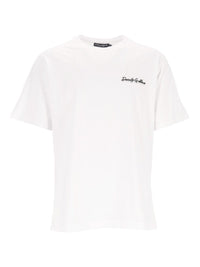 Dolce & Gabbana Men T-Shirt With Dolce & Gabbana Signature