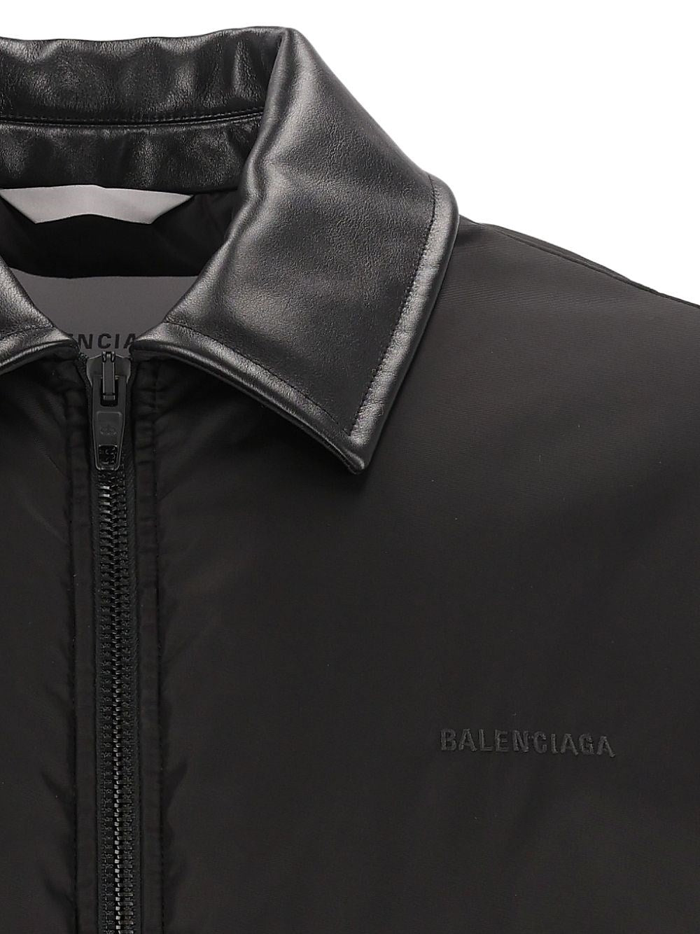 Balenciaga Men Twill Cocoon Bomber Jacket