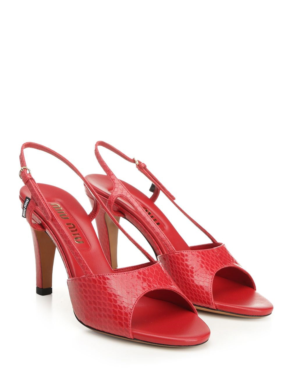 Miu Miu Miu Miu Women Ayers Slingback Sandals
