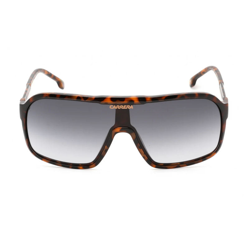Carrera Carrera Sunglasses Shield Full Rim, Havana Frame and Grey Gradient Lens CARRERA1046/S00869O