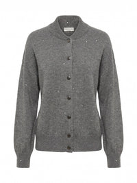 Brunello cucinelli Brunello Cucinelli Women Ribbed Collar Cardigan