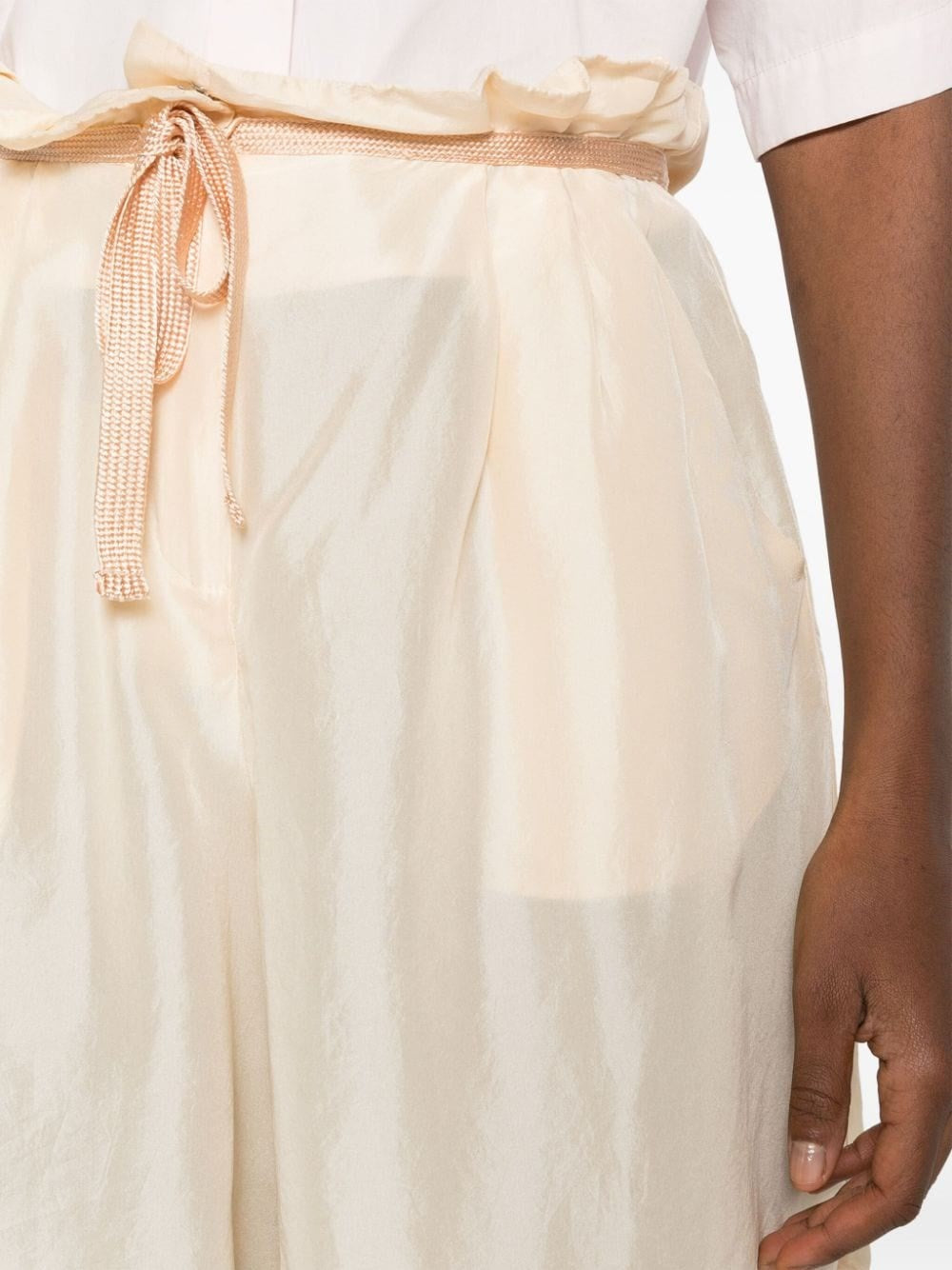 Forte_forte Forte_Forte Women Bermuda Shorts In Habotai Silk
