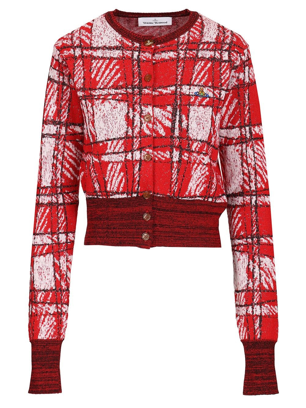 Vivienne Westwood Vivienne Westwood Women Cardigan Scribble Check