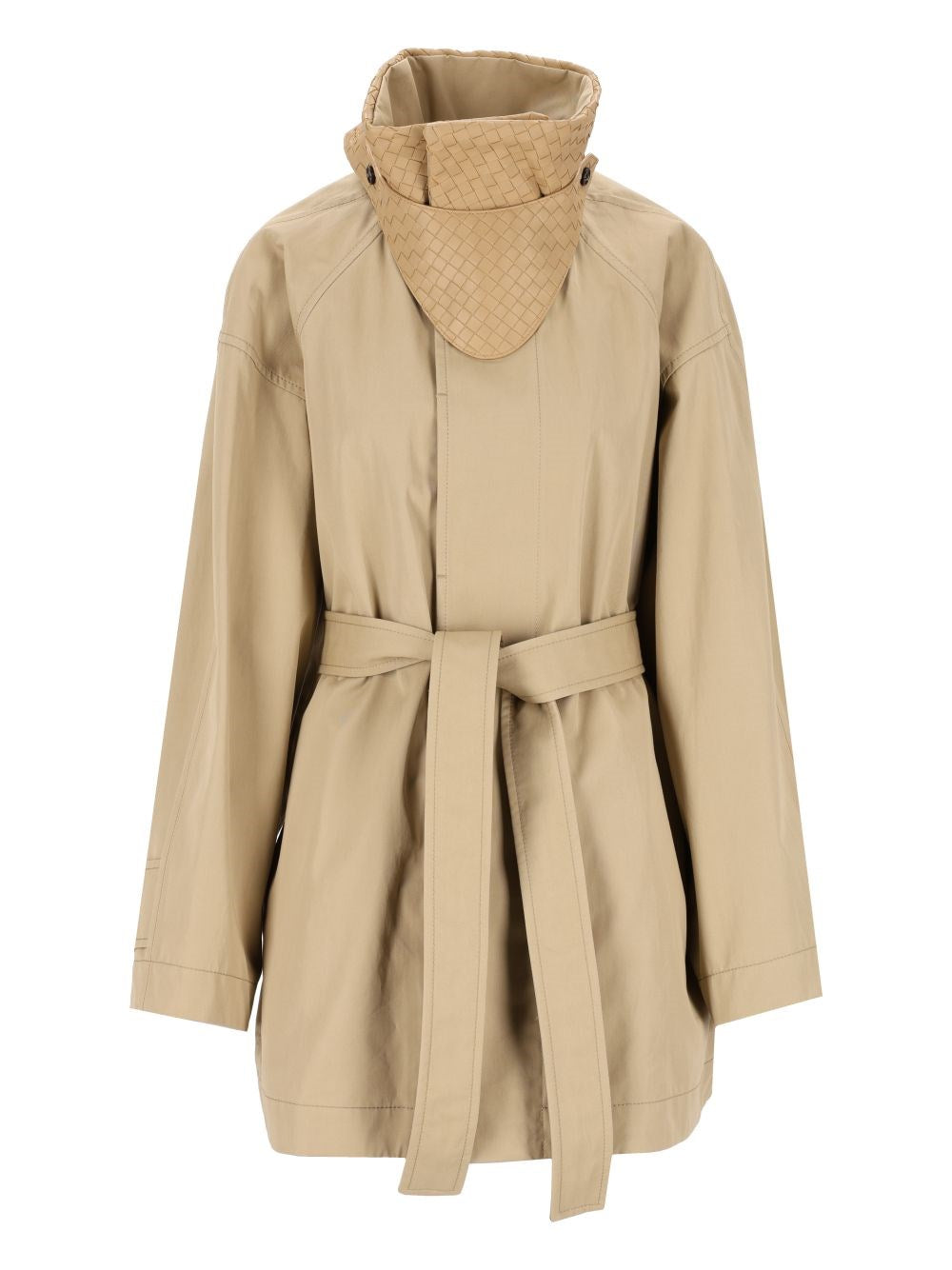 Bottega Veneta Women Short Trench Coat