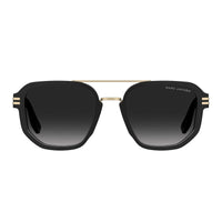 Marc Jacobs Marc Jacobs Sunglasses Square Full Rim, Black Frame and Grey Gradient Lens MARC588/S08079O